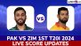 Pakistan vs Zimbabwe Live Score Updates of 1st T20I 2024: Get Toss Winner Result, Live Commentary and Full Scorecard Online of PAK vs ZIM Cricket Match