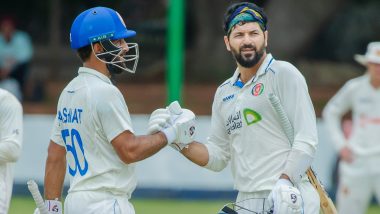 Afghanistan Record Its Highest Ever Test Total in Single Innings Courtesy Rahmat Shah And Hashmatullah Shahidi’s Double Centuries, Achieves Feat During ZIM vs AFG 1st Test 2024   