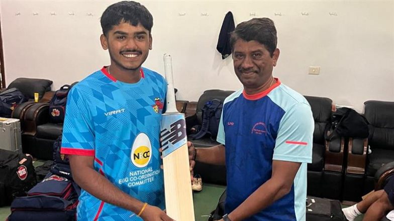 Ayush Mhatre Becomes Youngest to Score 150 in List-A Cricket, Breaks Fellow Mumbai Teammate Yashasvi Jaiswal's World Record During Vijay Hazare Trophy 2024-25