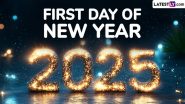 First Day of New Year 2025 Greetings and Good Morning Images: Share Positive Quotes, Messages, Heartfelt Sayings and HD Wallpapers To Wish Happy New Year