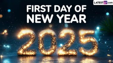 First Day of New Year 2025 Greetings and Good Morning Images: Share Positive Quotes, Messages, Heartfelt Sayings and HD Wallpapers To Wish Happy New Year