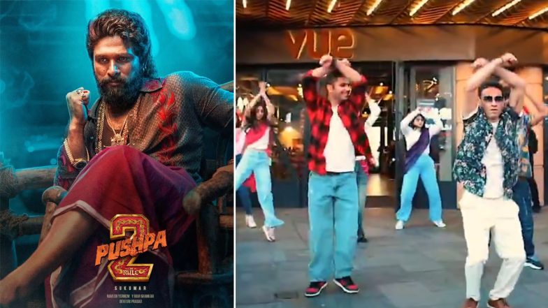 ‘Pushpa 2: The Rule’ Fever Grips London As Fans Perform Flash Mob To Celebrate Allu Arjun and Rashmika Mandanna’s Film (Watch Viral Video)