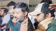 Manchu Manoj and Mohan Babu Brawl: Actor Leaves Hospital With Neck Brace After Alleged Attack by Father Over Property Dispute (Watch Video)