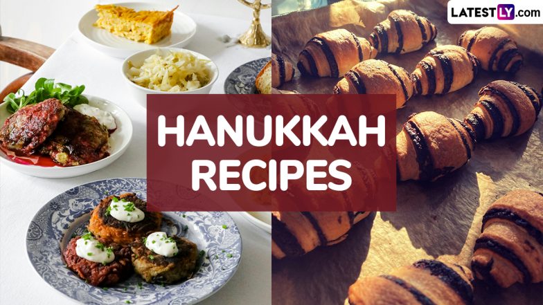 Hanukkah Recipes: From Latkes to Rugelach, Delicious Dishes for Hanukkah 2024 Menu to Celebrate the Jewish Festival of Lights (Watch Videos)