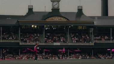 BBL 2024–25 Live Streaming in India: Watch Sydney Sixers vs Sydney Thunder Online and Live Telecast of Big Bash League Cricket Match