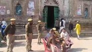 Atala Masjid Dispute: Heavy Police Presence in Jaunpur Ahead of Friday Prayers as Court Set to Announce Amin Survey Decision on December 16 (Watch Video)