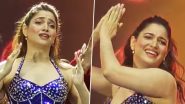 Da-Bangg Reloaded Tour 2024: Tamannaah Bhatia Sets the Stage on Fire With Her Sizzling Dance Performance to ‘Aaj Ki Raat’ From ‘Stree 2’ in Dubai (Watch Video)