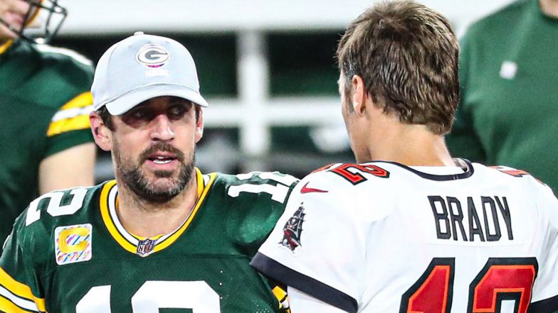 Aaron Rodgers Records Most Sacks in NFL History, Surpasses Tom Brady’s Feat During Buffalo Bills vs New York Jets NFL 2024-25 Match