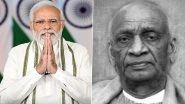 Sardar Vallabhbhai Patel Death Anniversary 2024: PM Narendra Modi Pays Tribute to &lsquo;Iron Man of India&rsquo; on His 74th Punyatithi