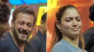 Da-Bangg Reloaded Tour Dubai 2024: Salman Khan and Tamannaah Bhatia Set the Stage on Fire As They Rehearse to ‘Munni Badnam Hui’ Ahead of Their Performance (Watch Video)