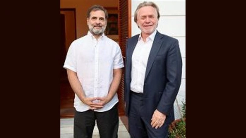 Australian Envoy Philip Green, LoP Leader Rahul Gandhi Hold Talks