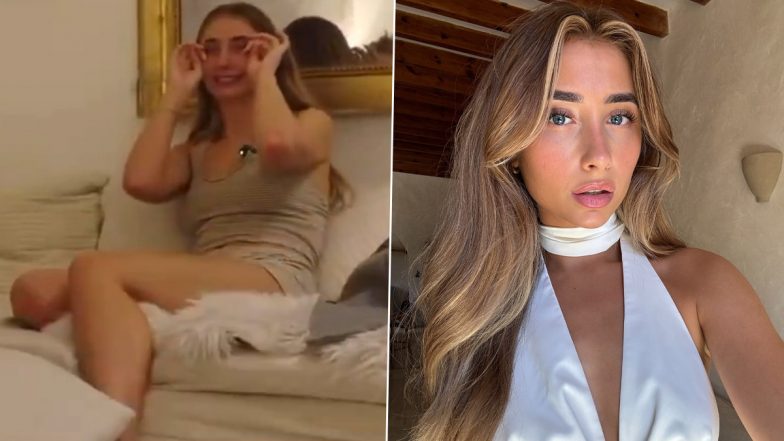 Lily Phillips Breaks Down in Tears in Aftermath of Sleeping With 101 Men in a Day, OnlyFans Star Cries Inconsolably as She Details Her Intimate Experience (Watch Viral Video)