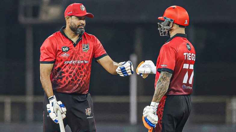 Big Cricket League 2024: Yusuf Pathan’s Heroics Propel MP Tigers To Win Against Rajasthan Regals; Irfan Pathan’s Mumbai Marines Prevail in Another Low-Scoring Thriller