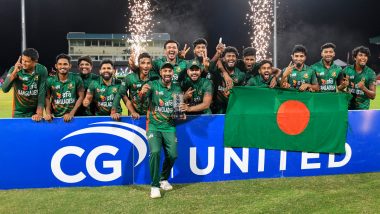 Bangladesh Win T20I Series 3-0 Against West Indies, Register First-Ever Clean Sweep Over Hosts In Away Conditions