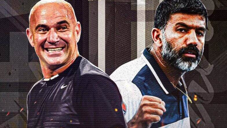 Andre Agassi and Rohan Bopanna to Play Exhibition Pickleball Match At PWR DUPR India League