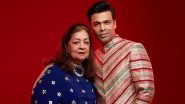 Karan Johar’s Mother Hiroo Johar Admitted to Mumbai’s Kokilaben Hospital: Reports