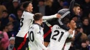 Premier League 2024&ndash;25: Fulham Make History at Stamford Bridge, Dent Chelsea&rsquo;s EPL Title Hopes With 2&ndash;1 Victory