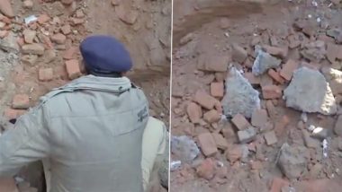 Sambhal Temple Reopening: Well Unearthed Near Reopened Shiv Temple in Uttar Pradesh (Watch Videos)