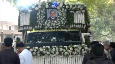 SM Krishna Funeral: Former CM and Veteran Politician, Who Shaped Bengaluru, Last Rites Held With State Honours (Watch Video)