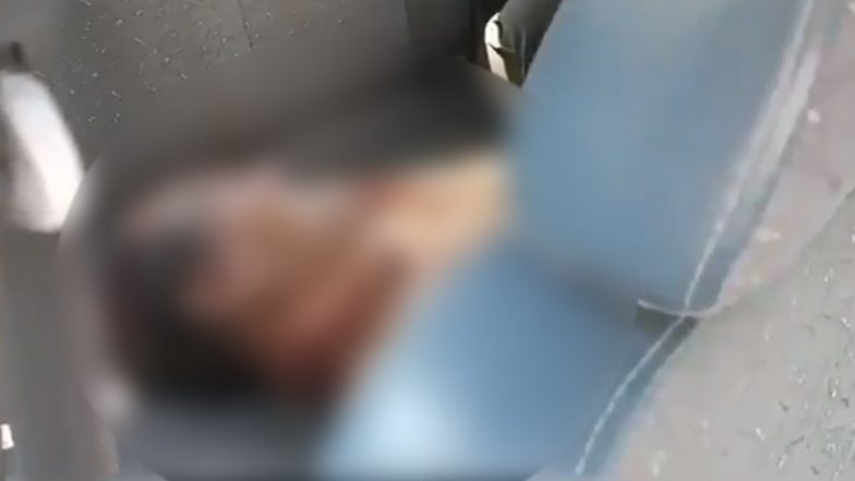 Brutal Murder in Warangal: Bank Employee Velugatti Raja Mohan Found Dead in Car with Tied Legs, Perpetrators Flee (Disturbing Video)