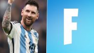 Lionel Messi Gets His Own Skin in Fortnite! Inter Miami Captain to Star in Battle Royale Game