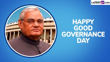 Share Good Governance Day 2024 Images, Messages, Wallpapers and Greetings on December 25