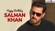 Happy Birthday Salman Khan Images and HD Wallpapers for Free Download: Happy 59th Birthday to Bollywood’s Bhaijaan! HD Photos and Pictures to Share on WhatsApp