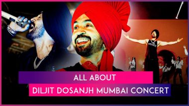 Diljit Dosanjh Mumbai Concert: Venue, Ticket Prices and More – All You Need To Know About the Punjabi Singer’s 2024 Dil-Luminati India Tour Show