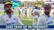 2025 Year of Retirement! Rohit Sharma, Virat Kohli and Other Indian Cricketers Who Could Retire in New Year