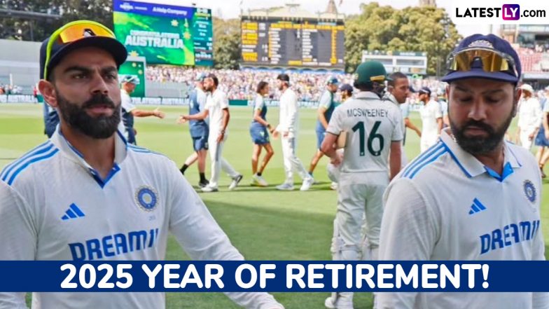 2025 Year of Retirement! Rohit Sharma, Virat Kohli and Other Indian Cricketers Who Could Retire in New Year