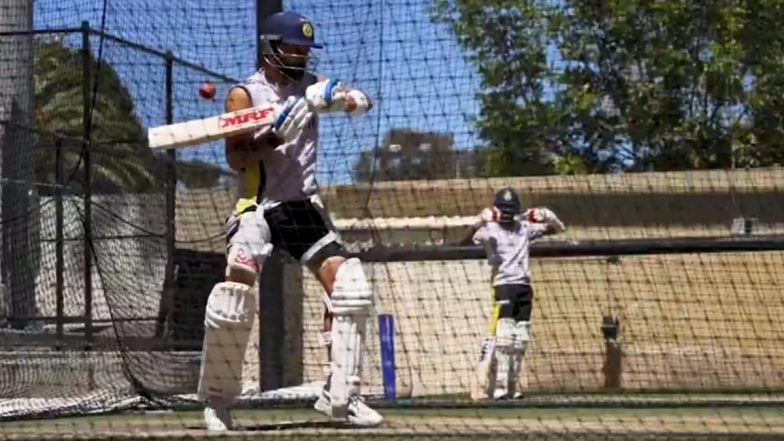 Border-Gavaskar Trophy 2024–25: India Cricket Team Prepares Intensively for Brisbane Test After Pink-Ball Defeat Against Australia (Watch Video)