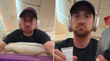 US Blogger Drew Binsky Slams Air India Business Class in Viral Review Video