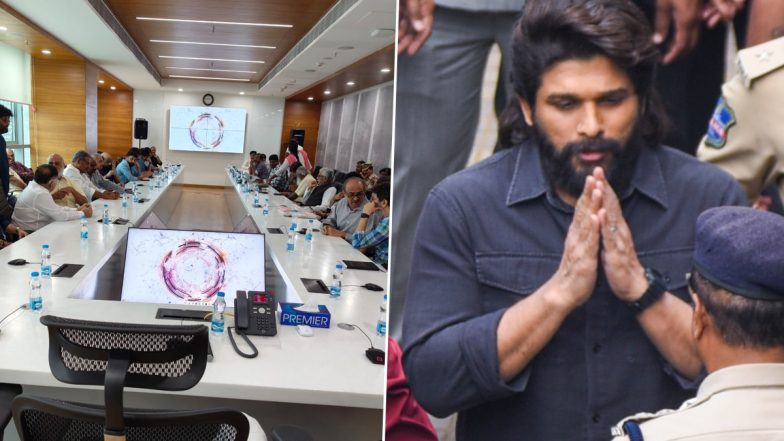 Tollywood Stars Nagarjuna, Varun Tej Among Others Meet Telangana CM Revanth Reddy Amid Allu Arjun's 'Pushpa 2' Stampede Row