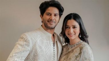 ‘Love You Long Time’: Dulquer Salmaan Pens the Sweetest Post for Wife Amal Sufiya on Their 13th Wedding Anniversary (See Pics)