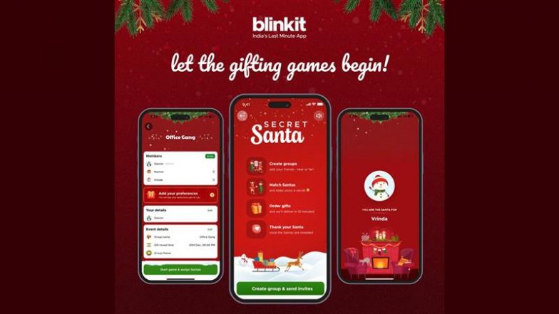 Secret Santa by Blinkit: CEO Albinder Dhindsa Announces New Feature for Christmas Occasion; Check Details