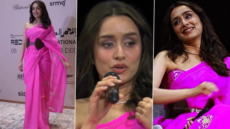 ‘Focus on the Craft, Not the Glamour’: Shraddha Kapoor Shares Career Wisdom at Red Sea International Film Festival 2024’s ‘In Conversation’ Segment (Watch Video) | 🎥 Morning Tidings