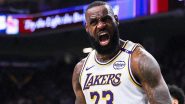 LeBron James Records Most NBA Regular Season Games With 10+ Points, Surpasses Legend Kareem Abdul-Jabbar During Los Angeles Lakers vs Sacramento Kings Match