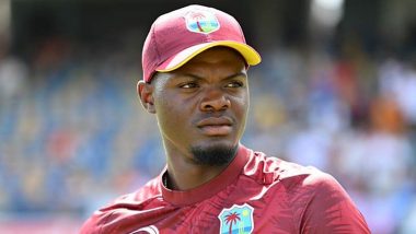 West Indies Pacer Alzarri Joseph Fined for Breaching ICC Code of Conduct During 1st ODI Against Bangladesh