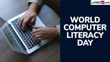 World Computer Literacy Day 2024 Wishes: Share Greetings, Quotes, WhatsApp Messages, HD Images and Wallpapers To Highlight the Importance of Digital Literacy