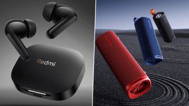 Redmi Buds 6 and Xiaomi Sound Outdoor Speaker Launched in India; Check Price, Specifications and Features