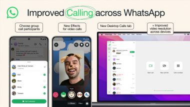 Meta-Owned WhatsApp Introduces Improved Calling Feature, New Effects for Video Calls