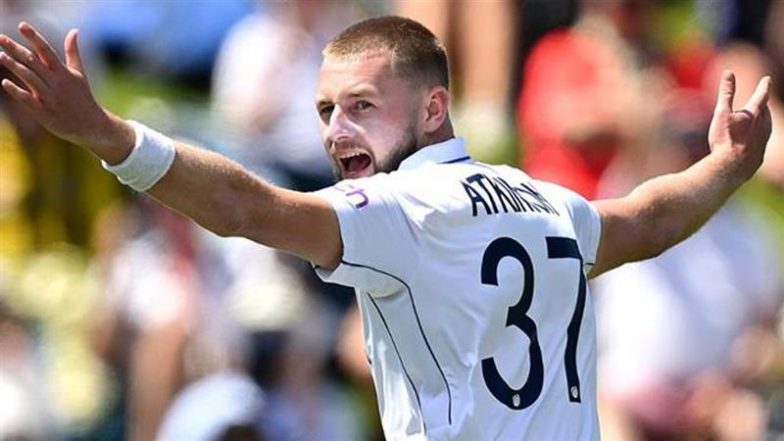 Gus Atkinson Becomes First Bowler To Claim Hat-Trick At Wellington, Achieves Feat During NZ vs ENG 2nd Test 2024