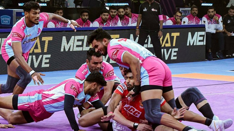 Pro Kabaddi League 2024 Live Streaming Free Online: How to Watch Jaipur Pink Panthers vs Bengal Warriorz PKL 11 Match on Mobile and TV Channel Telecast