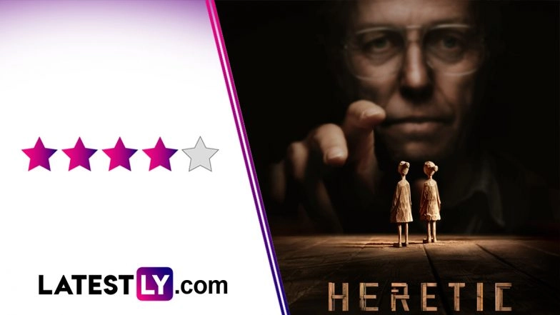 &lsquo;Heretic&rsquo; Movie Review: Hugh Grant Gives the Creeps in This Gripping Psychological Thriller That Challenges Your Faith (LatestLY Exclusive)