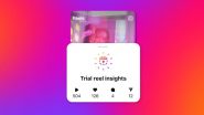 Instagram Trial Reels: Meta-Owned Platform Introduces New Way To Try Out Content by Sharing Instagram Reels With Non-Followers; Know How To Use It