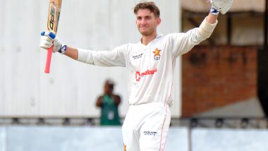 Craig Ervine, Brian Bennett Hit Centuries As Zimbabwe Post 586; Afghanistan at 95/2 