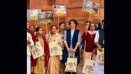 Priyanka Gandhi Carries &lsquo;Stand With Hindus and Christians of Bangladesh&rsquo; Tote-Bag, After &lsquo;Palestine&rsquo;, Says &lsquo;For Those Who Are Noble, Entire World Is Their Family&rsquo; (See Pics)