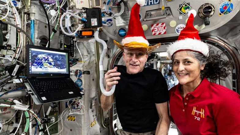 Sunita Williams Health Deteriorating? ‘Evacuate ASAP’, Say Netizens As NASA Astronaut's Christmas 2024 Celebration Photos Trigger Health Concerns