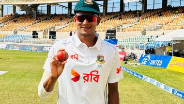 WI vs BAN 2nd Test 2024: Nahid Rana Five-Wicket Haul and Mehidy Hasan Miraz Blitz Lead Bangladesh to 211-Run Lead Over West Indies on Day 3