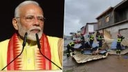Cyclone Chido: PM Narendra Modi Expresses Grief Over Devastation Caused by Cyclonic Storm in Mayotte, Says &lsquo;India Stands in Solidarity With France, Ready To Extend All Possible Assistance&rsquo;